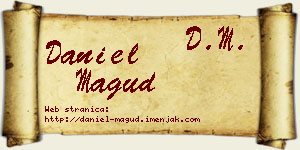 Daniel Magud vizit kartica